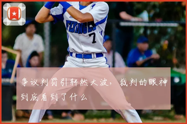 争议判罚引轩然大波,裁判的眼神到底看到了什么